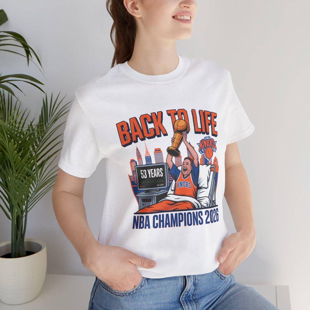 Back Life Knicks Nba Champions 2026 After 53 Years Celebration York Knicks