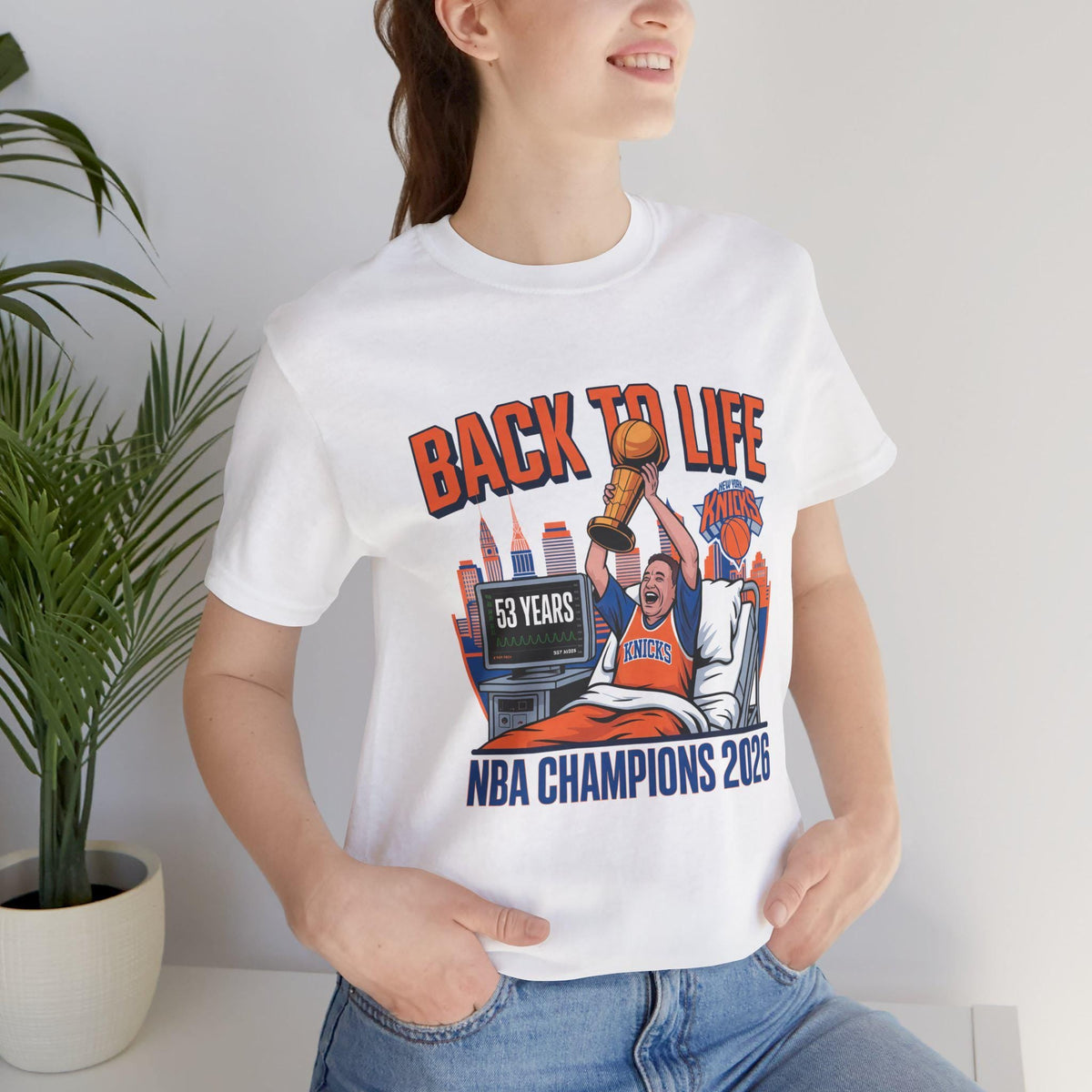 Back Life Knicks Nba Champions 2026 After 53 Years Celebration York Knicks
