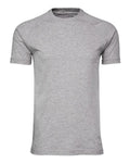 BELLA + CANVAS Men's Heather CVC Raglan Tee