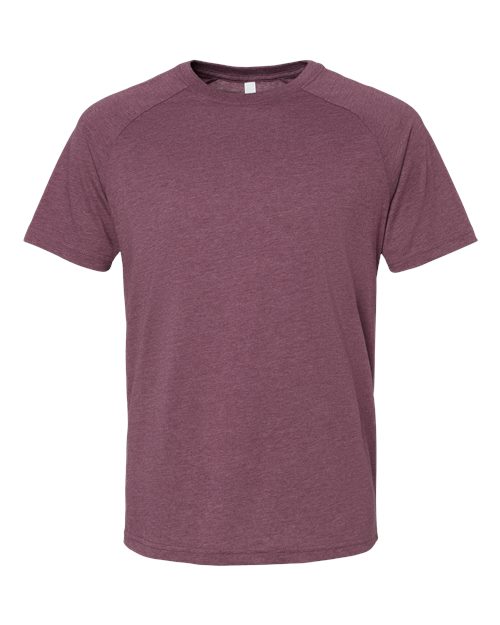 BELLA + CANVAS Men's Heather CVC Raglan Tee