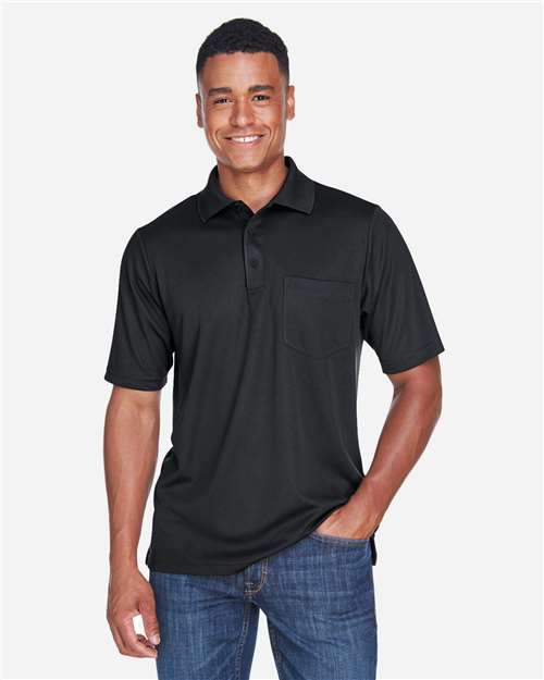 CORE365 Men's Origin Performance Piqué Polo with Pocket
