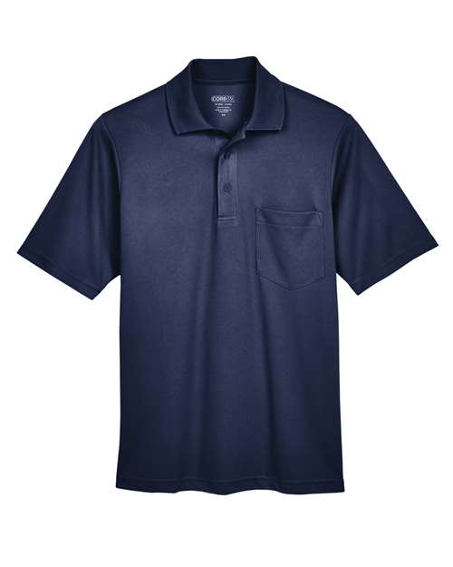 CORE365 Men's Origin Performance Piqué Polo with Pocket