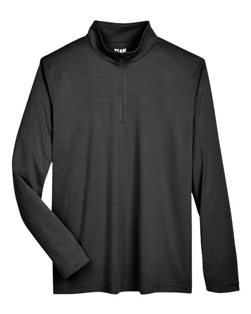 Team 365 Men's Zone Sonic Heather Performance Quarter-Zip Pullover