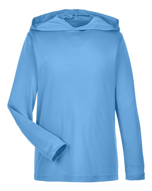 Team 365 Youth Zone Performance Hooded Long Sleeve T-Shirt