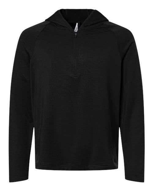 Team 365 Men's Qualify Quarter-Zip Hooded Pullover