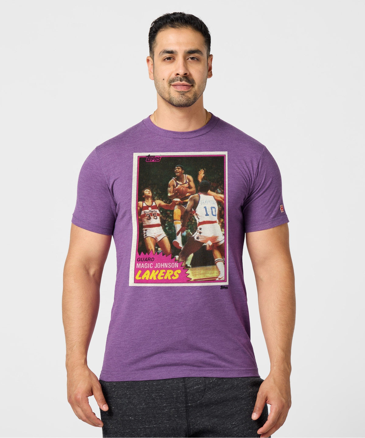 1981 Topps Basketball Magic Johnson Lakers Unisex