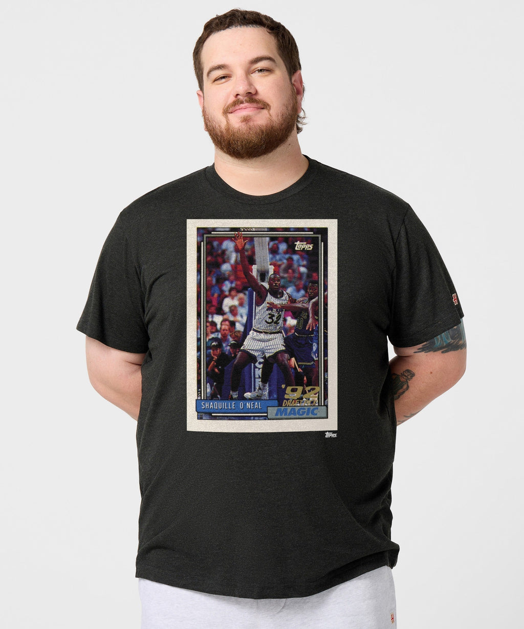 1992 Topps Basketball Shaquille O'Neal Magic Unisex