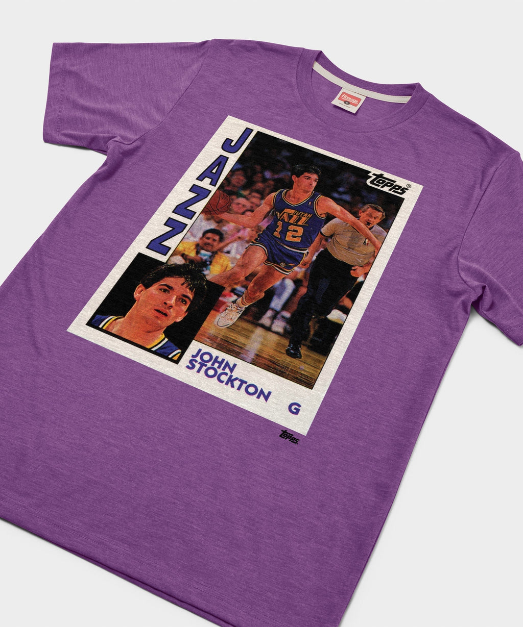 1992 Topps Basketball John Stockton Jazz Unisex