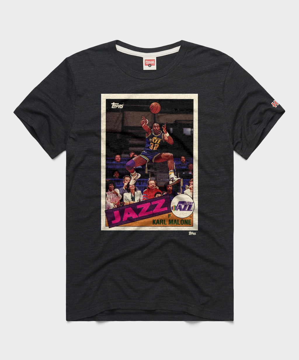 1992 Topps Basketball Karl Malone Jazz Unisex
