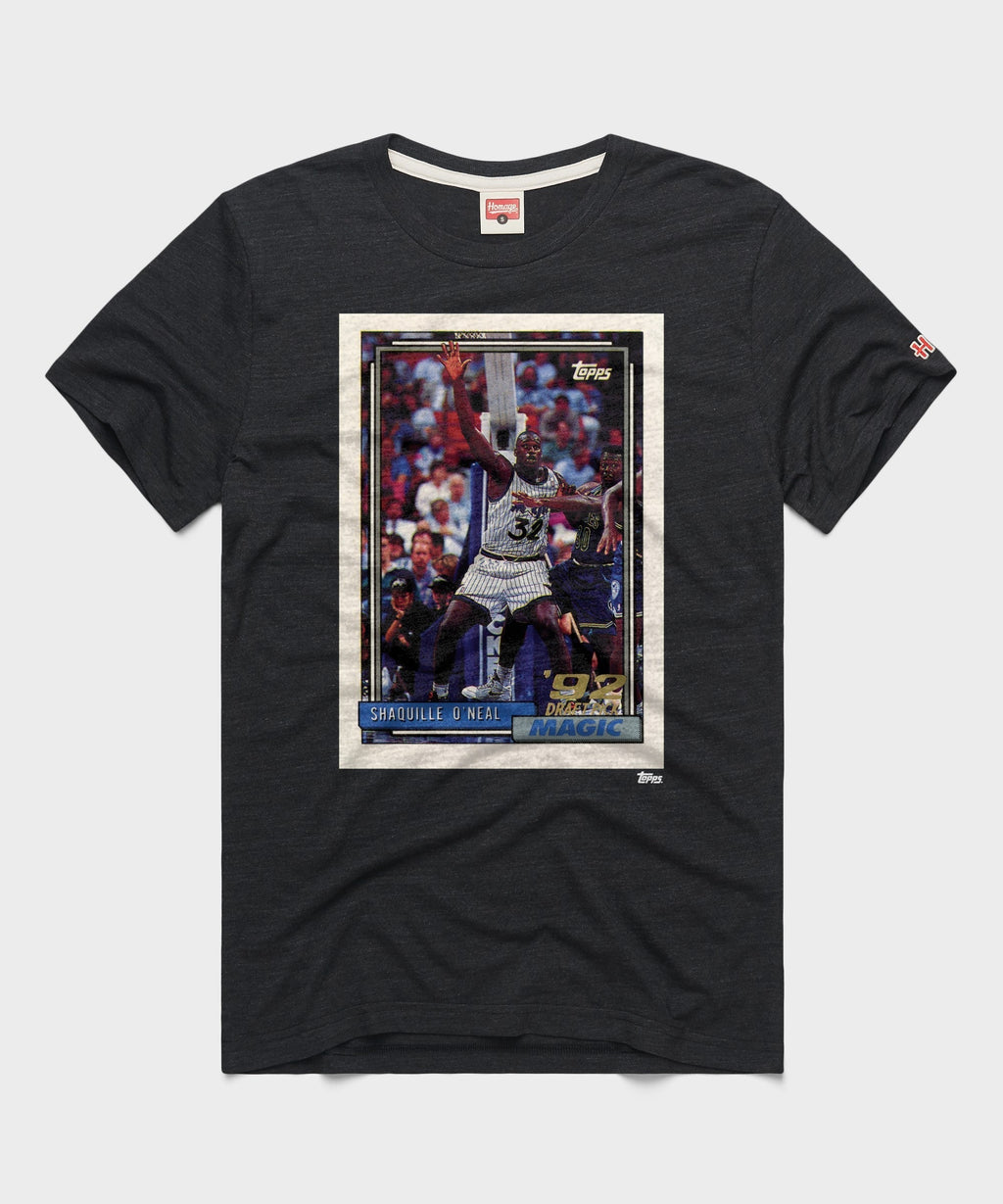 1992 Topps Basketball Shaquille O'Neal Magic Unisex