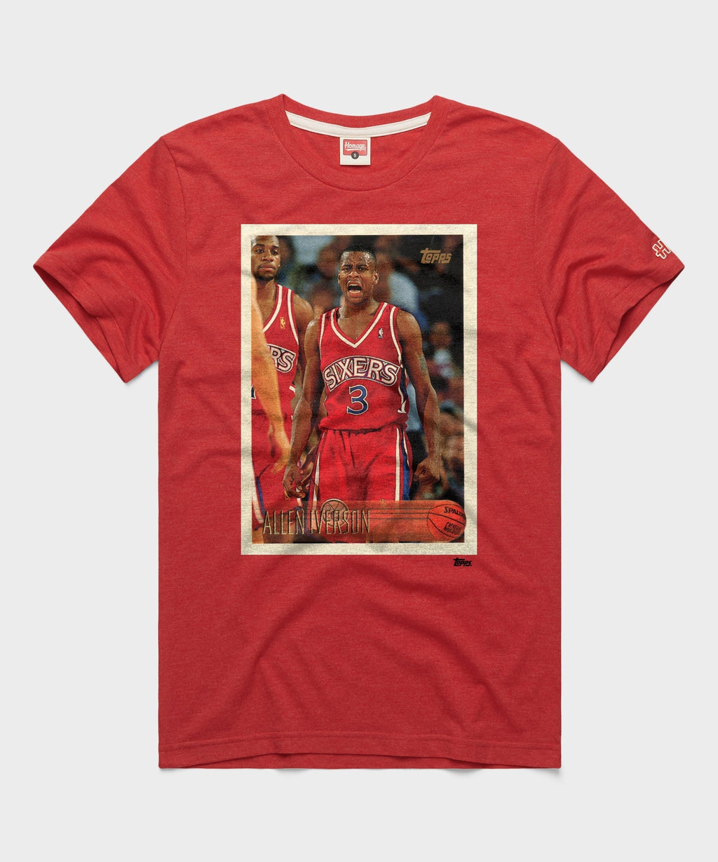 1996 Topps Basketball Allen Iverson 76ers Unisex