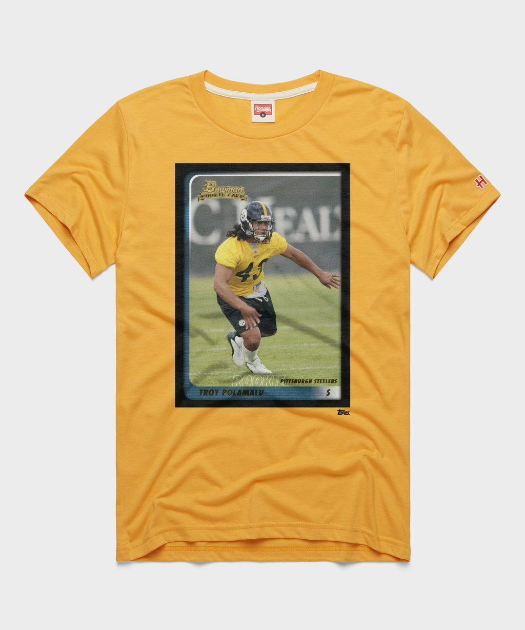 2003 Bowman Troy Polamalu Steelers Unisex