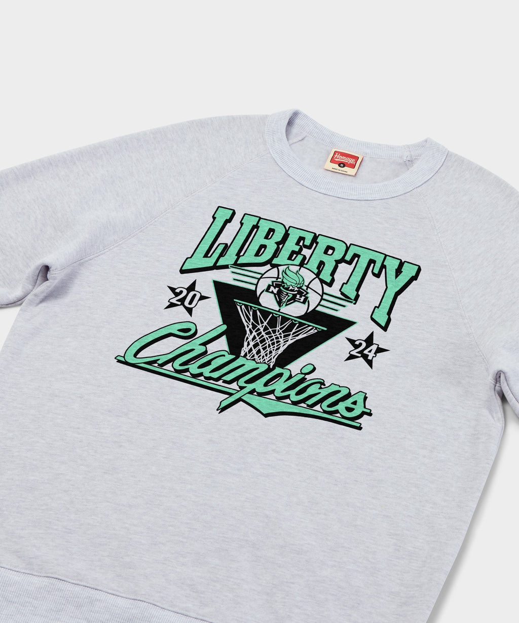 2024 WNBA Champs New York Liberty Crewneck Unisex