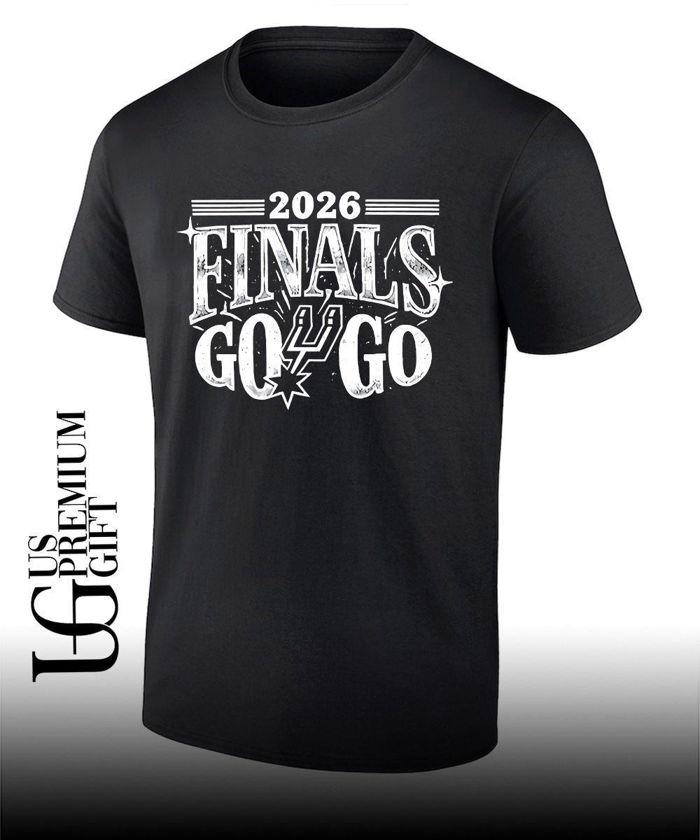 2026 Finals Go Go San Antonio Spurs NBA shirt Unisex