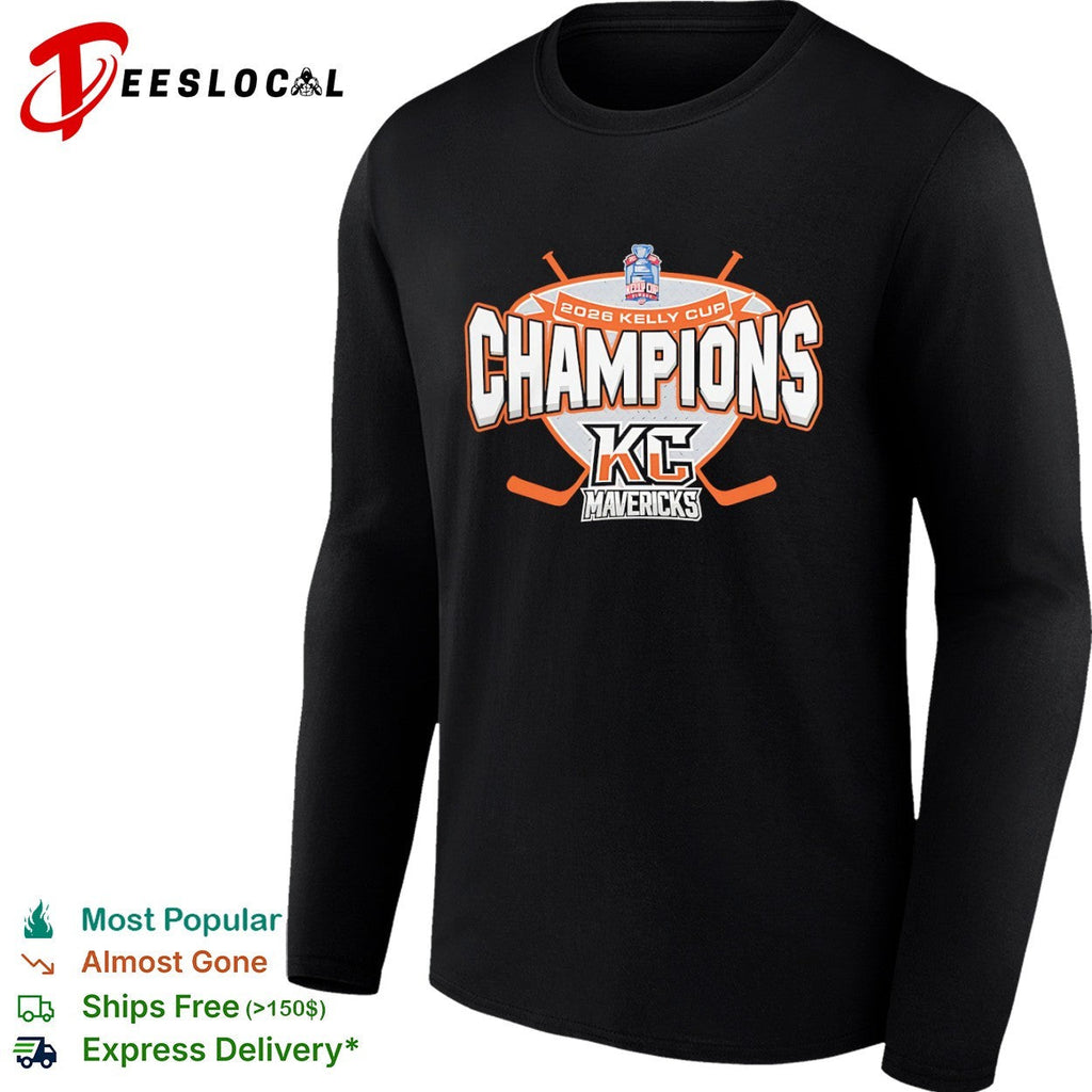 2026 Kelly Cup Champions Kansas City Mavericks KC Mavericks ECHL Hockey shirt Unisex