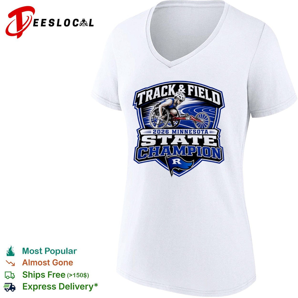 2026 Minnesota State Champion Track and Field Shirt Unisex