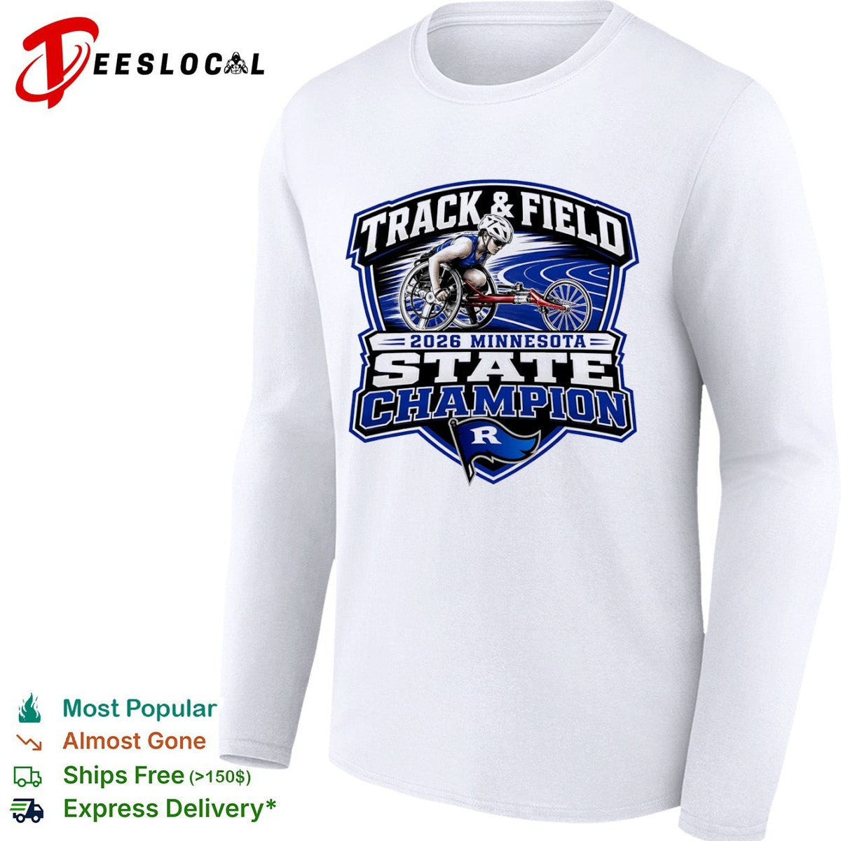2026 Minnesota State Champion Track and Field Shirt Unisex