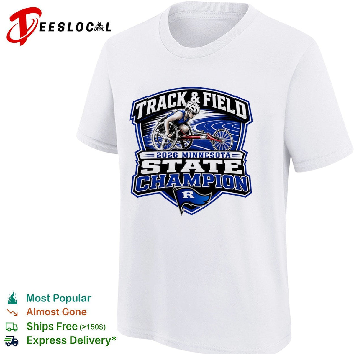 2026 Minnesota State Champion Track and Field Shirt Unisex