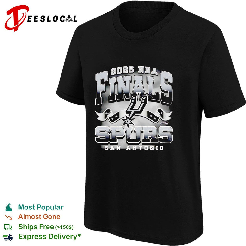 2026 NBA Finals San Antonio Spurs Basketball Championship Shirt Unisex