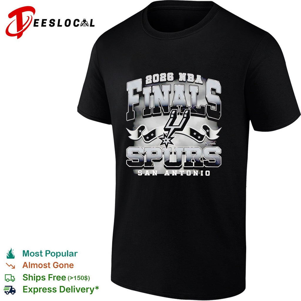 2026 NBA Finals San Antonio Spurs Basketball Championship Shirt Unisex