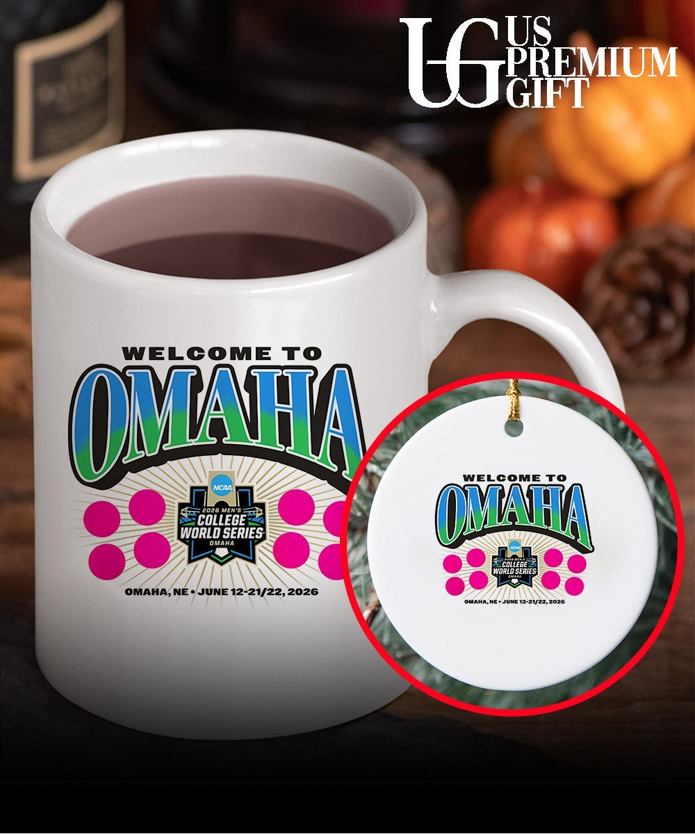 2026 NCAA Baseball Men’s College World Series welcome to Omaha Unisex