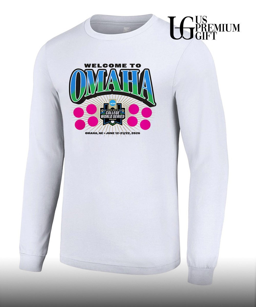 2026 NCAA Baseball Men’s College World Series welcome to Omaha Unisex