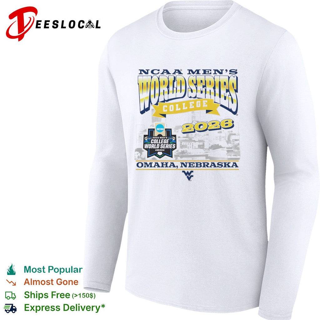 2026 NCAA College World Series Omaha Nebraska West Virginia Mountaineers shirt Unisex