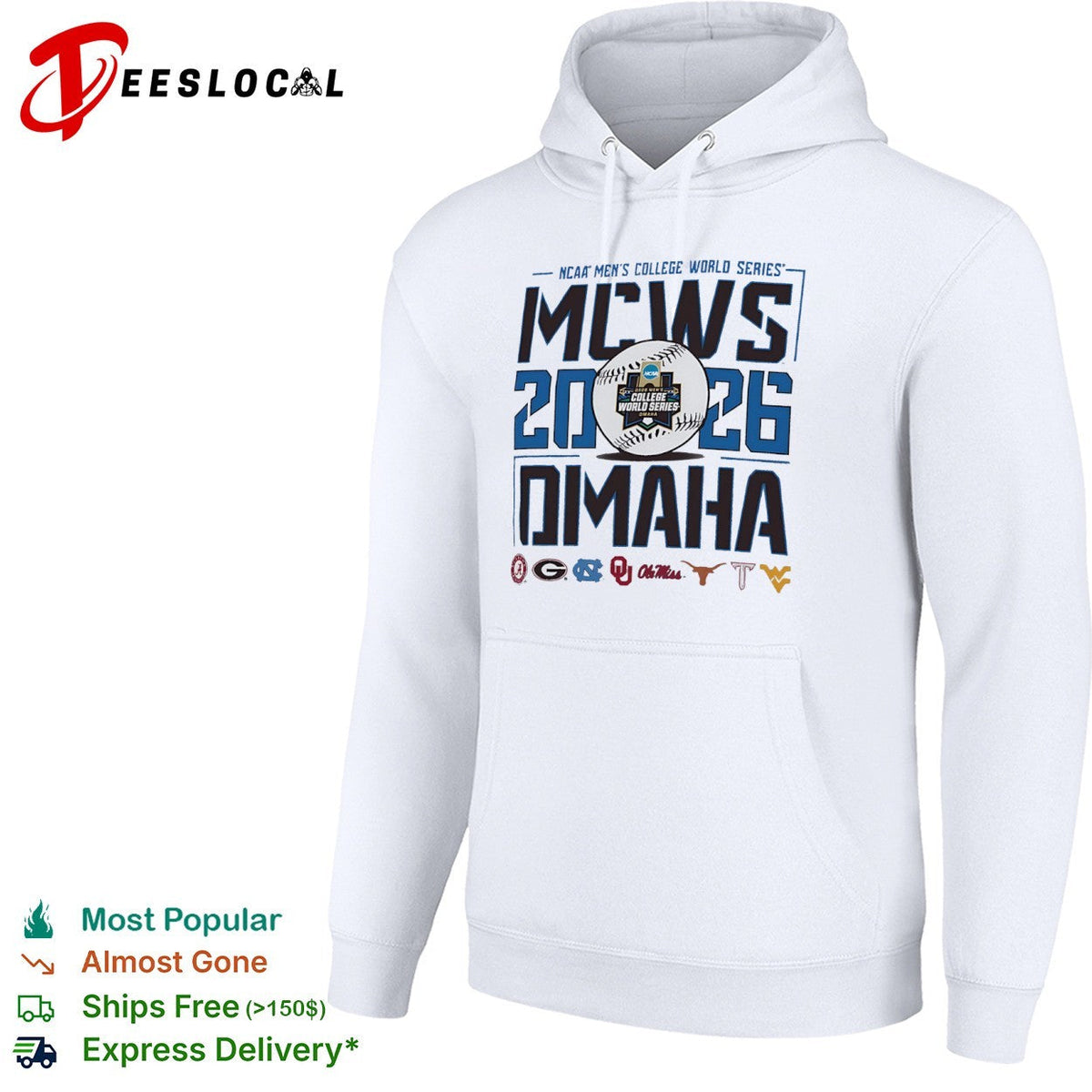 2026 NCAA Men’s College World Series MCWS Omaha shirt Unisex