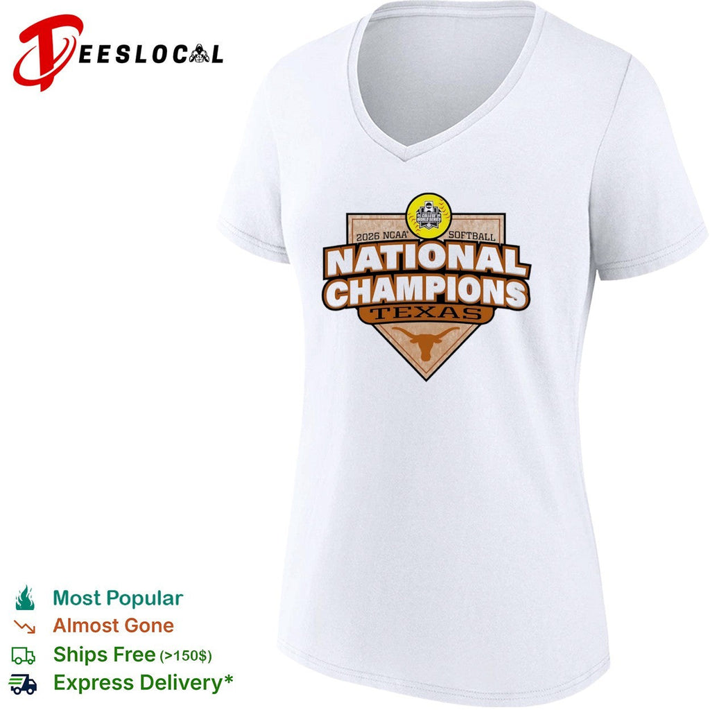 2026 NCAA Softball National Champions Texas Longhorns Women College World Series shirt Unisex