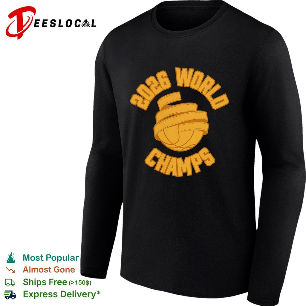 2026 World Champs Basketball Film Reel Fan Novelty Commemorative Fan Sports shirt Unisex
