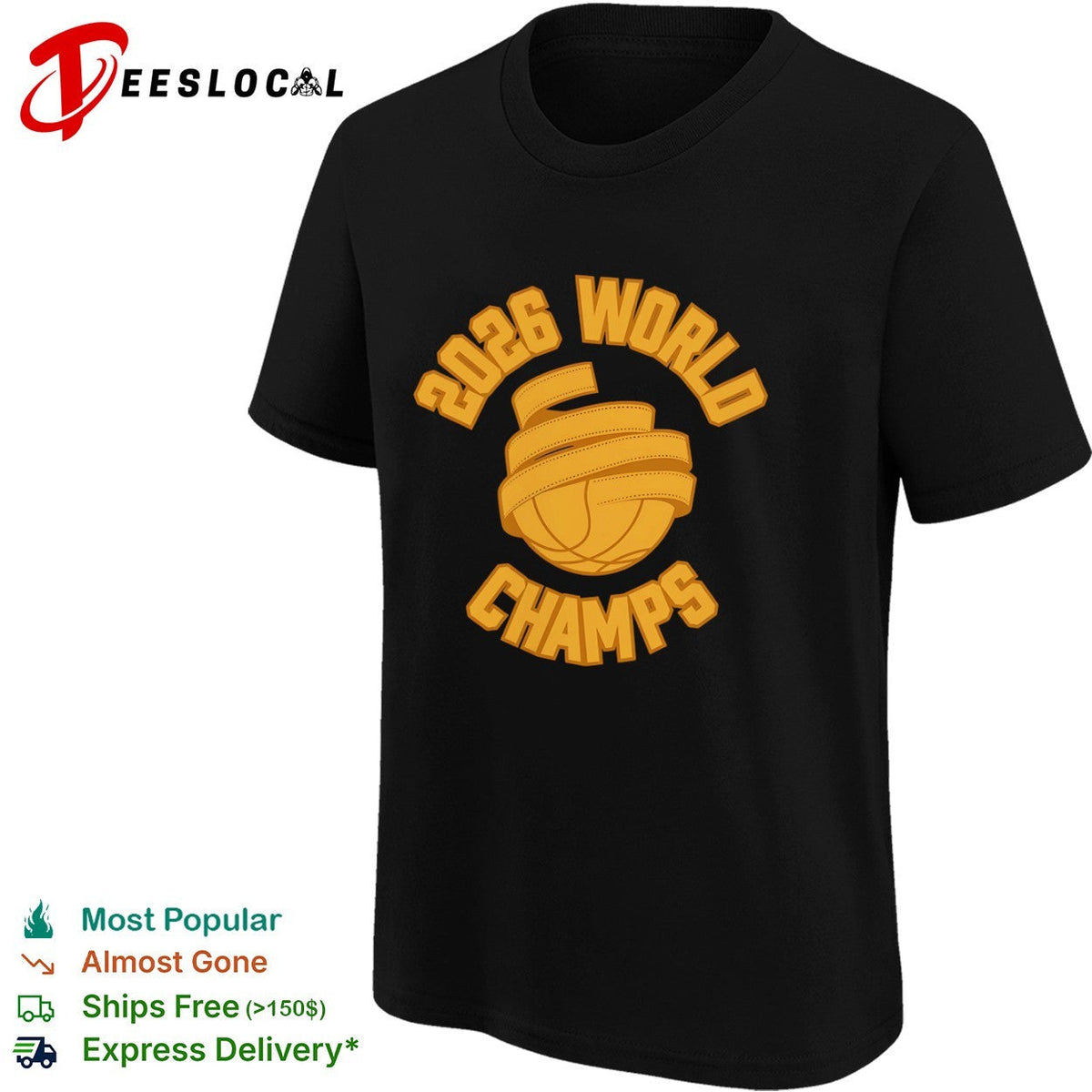 2026 World Champs Basketball Film Reel Fan Novelty Commemorative Fan Sports shirt Unisex