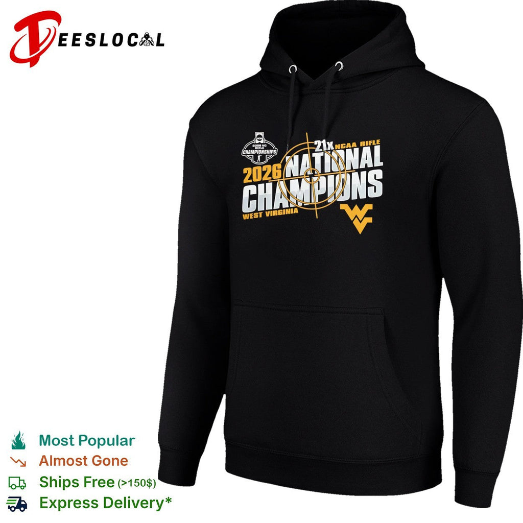 21x NCAA Rifle National Champions West Virginia Mountaineers 2026 Championships shirt Unisex