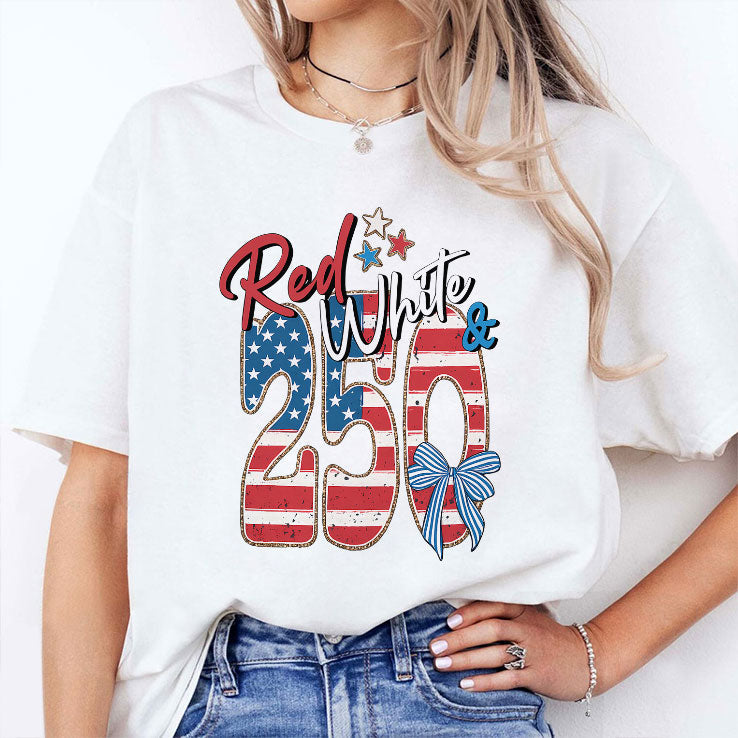 250th Anniversary Red White And Blue Shirt Unisex