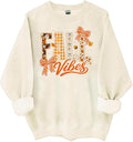 Fall Vibes Sweatshirt & Hoodie, Preppy Floral Fall Pumpkin Shirt