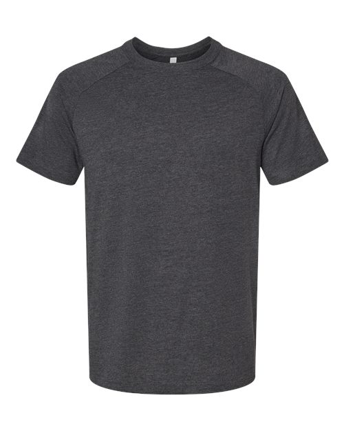 BELLA + CANVAS Men's Heather CVC Raglan Tee