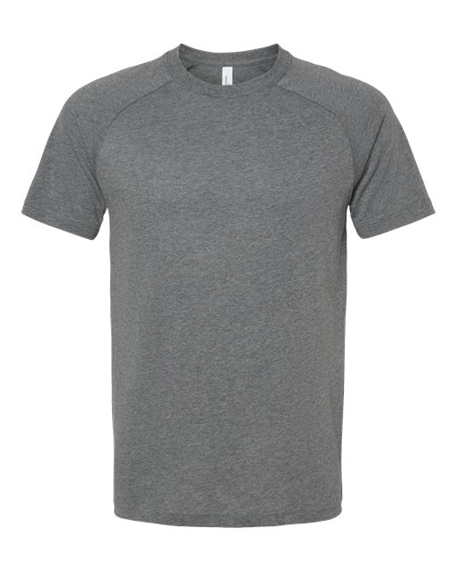 BELLA + CANVAS Men's Heather CVC Raglan Tee