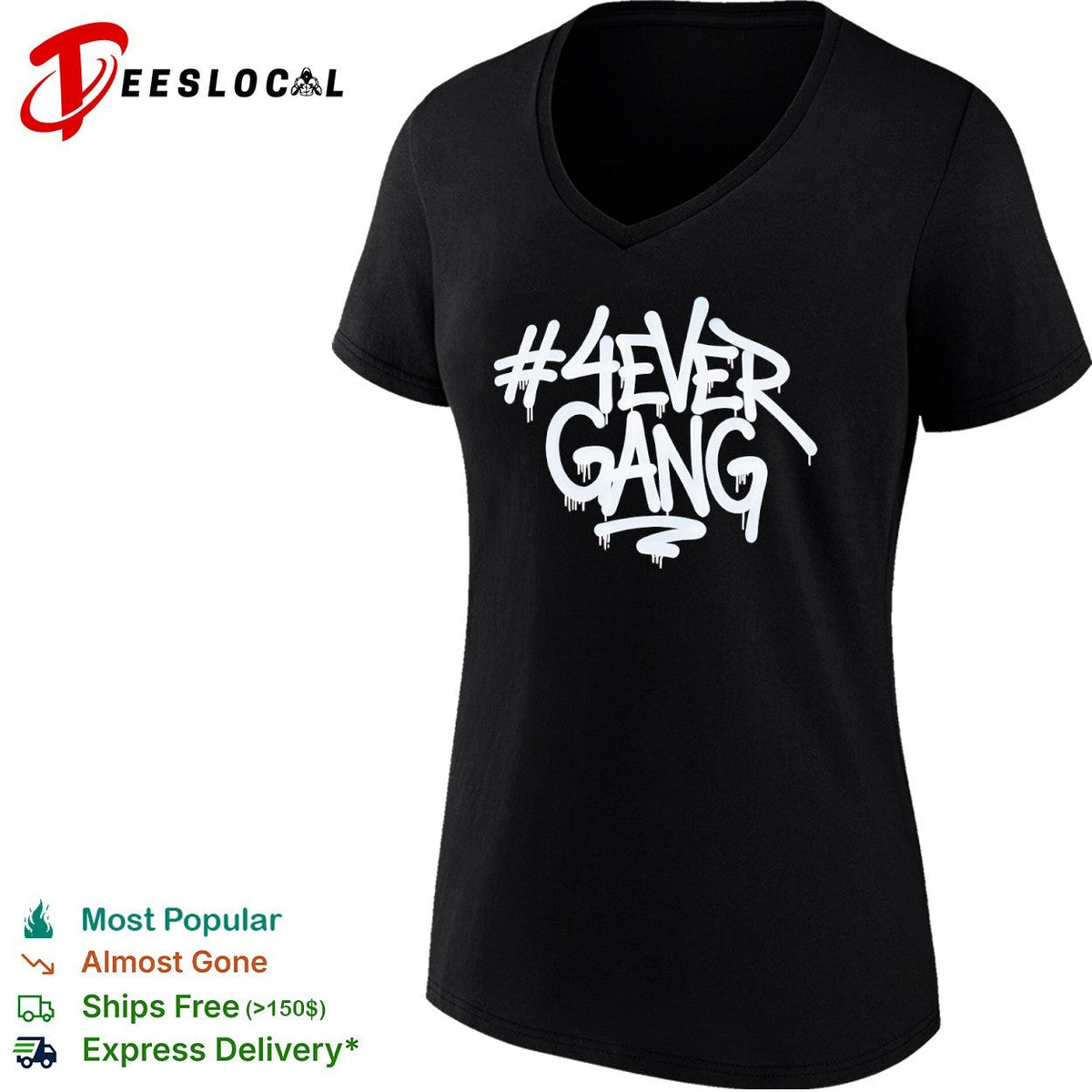 4Ever Gang graffiti shirt Unisex