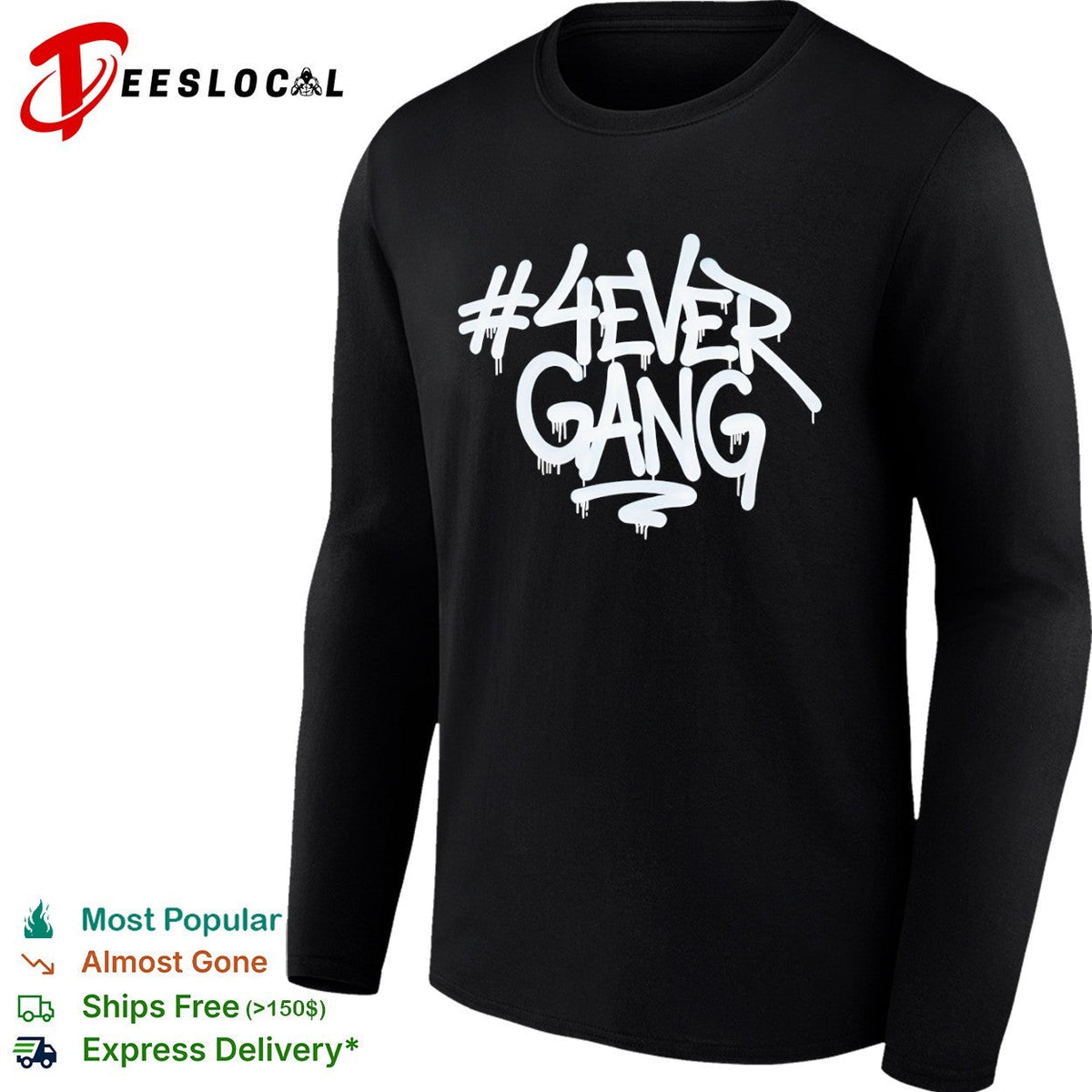 4Ever Gang graffiti shirt Unisex