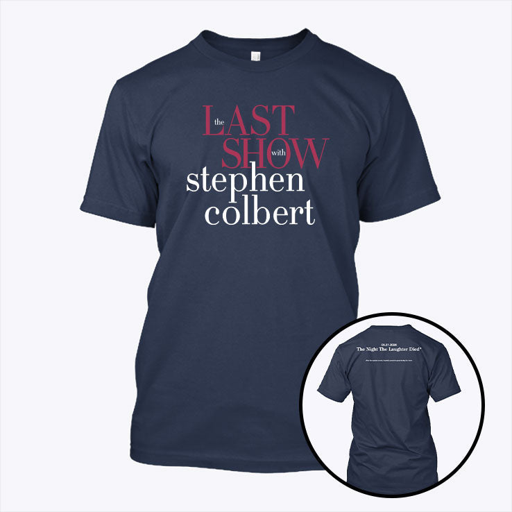 The Late Show With Stephen Colbert 2026 T Shirt Unisex