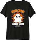 Halloween Ghost Boo Crew Matching Group Costume Cutest Ghost Premium Tri-Blend T-Shirt