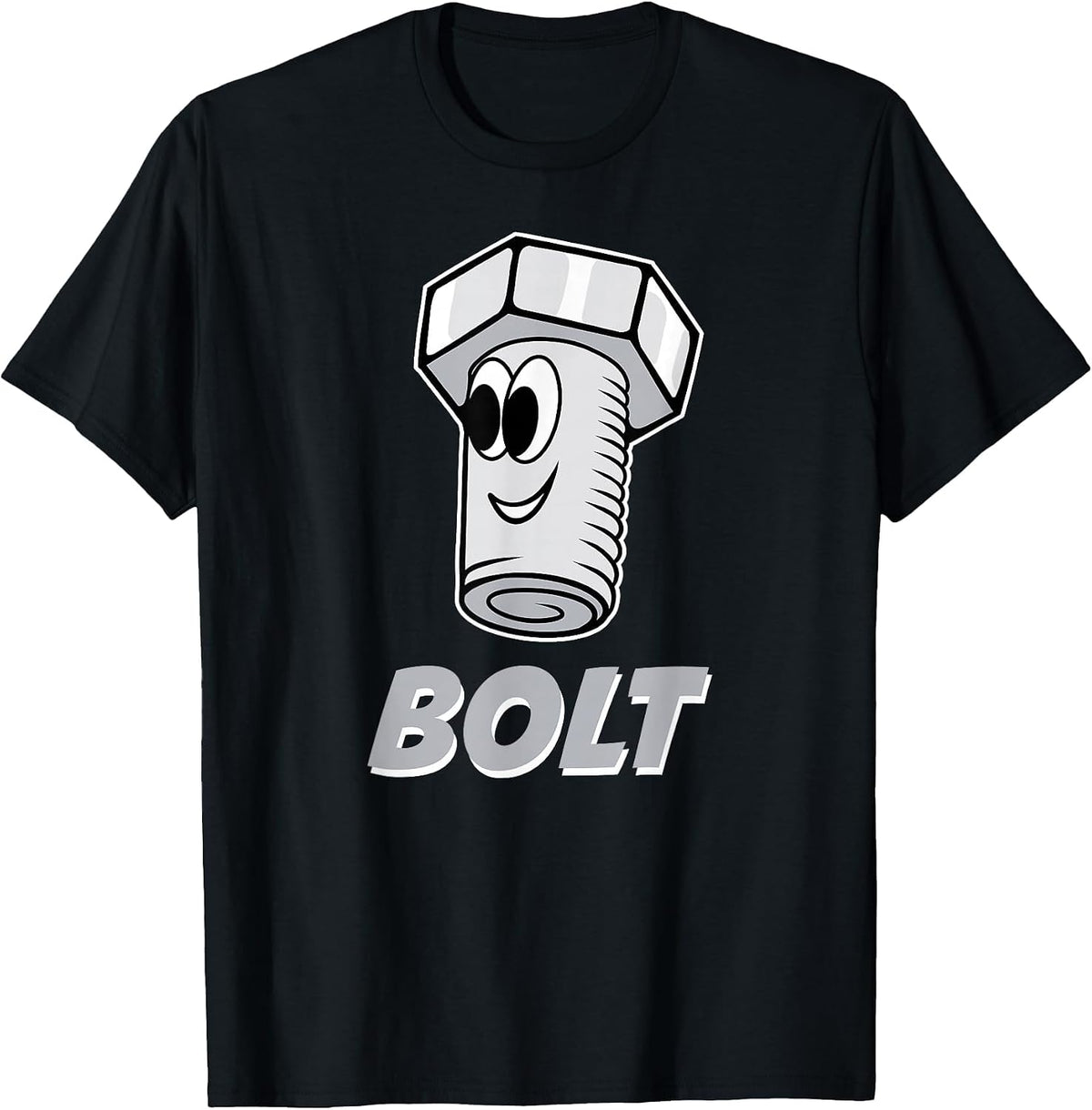Nut and Bolt Matching Couple Halloween Best Friends T-Shirt