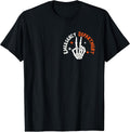 Emergency Department 2 Sided Halloween ER Nurse Skeleton T-Shirt