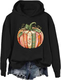 Pumpkin Book Sweatshirt Book Lover Fall Hoodie Autumn Teacher Shirt