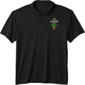 Xmas Family Matching Women Girl Mom The Grammy Elf Christmas Performance Polo Shirt