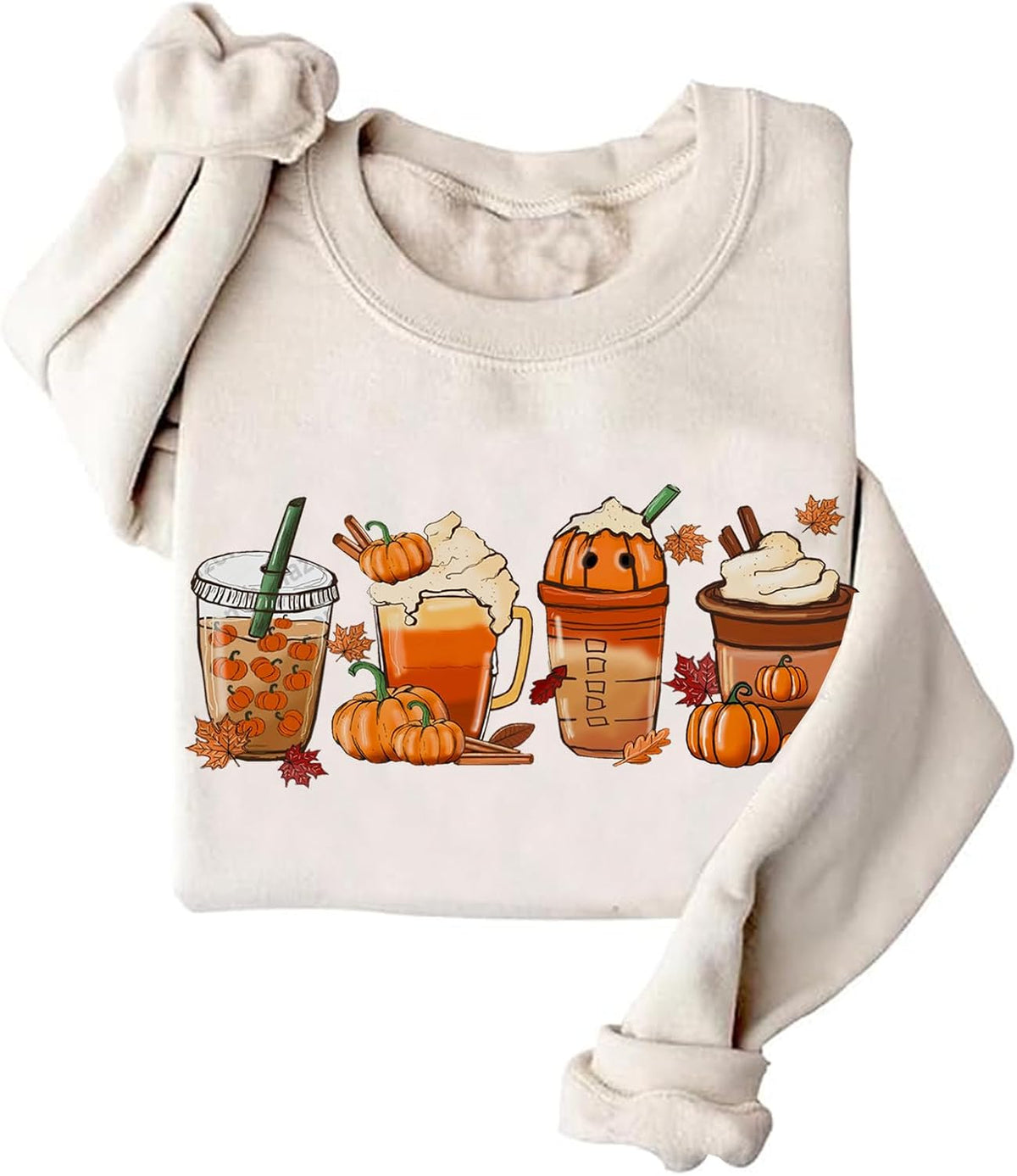 Fall Coffee Sweatshirt Pumpkin Spice Sweatshirt Coffee Season Sweatshirts