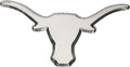 University of Texas Longhorn 3D Chrome Metal Auto Emblem Unisex