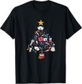 Nurse Christmas Tree Merry Christmas Nurse Squad Xmas T-Shirt