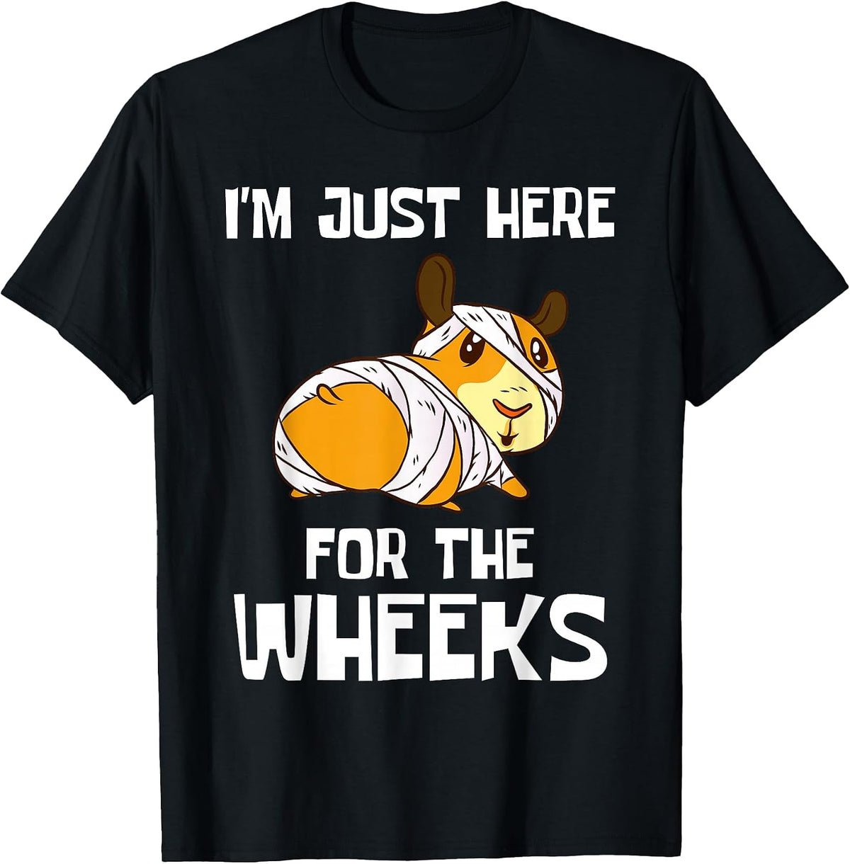 Guinea Pig Halloween Accessories Mummy Piggy Stuff Cavy T-Shirt
