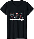 Nurse Stethoscope Christmas Tree Snowman Winter Xmas Holiday T-Shirt