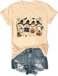 Ghost Teacher Halloween Shirt Funny Ghost Graphic Teacher Halloween T-Shirt